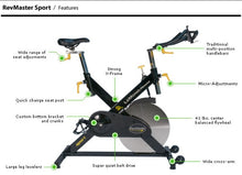 Load image into Gallery viewer, LEMOND REVMASTER SPORT INDOOR CYCLE

